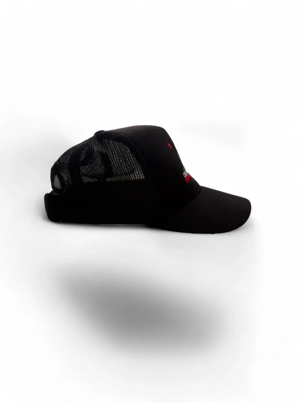 California Republic Black Baseball Cap - California Republic Logo
